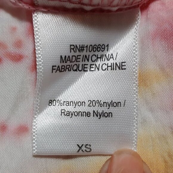 NWT YFB Cruz tie dye backless ruffle maxi dress - Picture 16 of 16